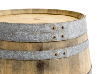 Barril de madera segunda mano 225 litros, barril en madera natural para eventos o negocios