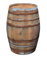 Barril de madera segunda mano 225 litros, barril...