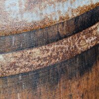 Barril de madera segunda mano 225 litros, barril rústico para jardín o negocios de gastronomía