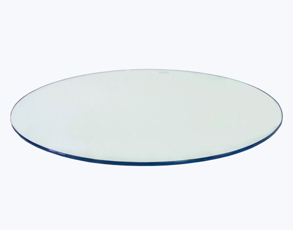 Glasplatte für Weinfass - Tischplatte Durchmesser: 50cm