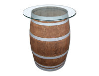 Placa de vidrio templado como superficie para barriles de vino y whisky