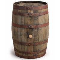 Barril de madera usado, auténtico barril de whisky...