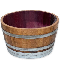Barril macetero en madera de roble de alta calidad,...